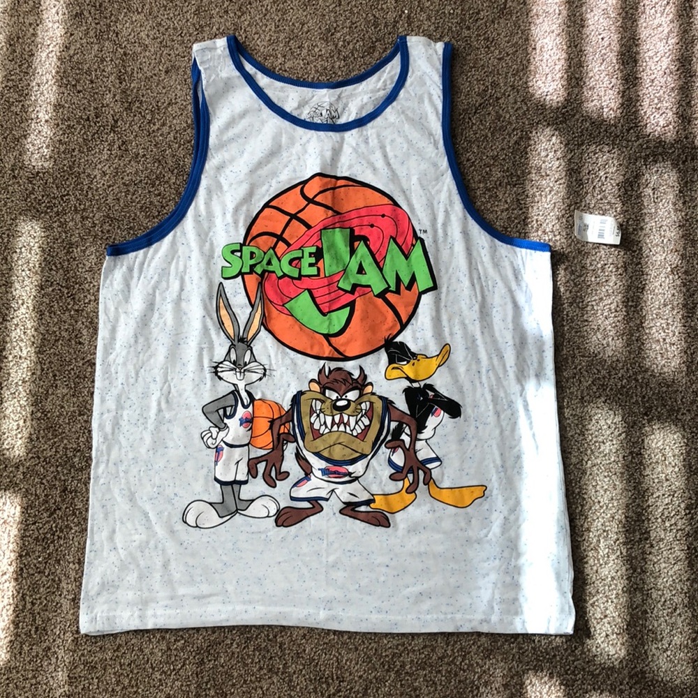 Space Jam Tune Squad tank top, XL, mint condition